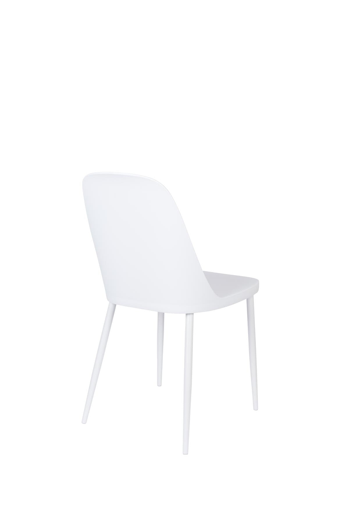 Stuhl PIP in Weiss präsentiert im Onlineshop von KAQTU Design AG. Stuhl ist von White Label Living