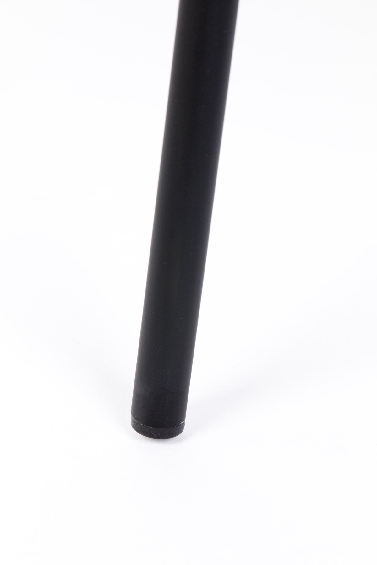 Stuhl Jolien gepolstert V1 in Schwarz/Dunkelgrau präsentiert im Onlineshop von KAQTU Design AG. Stuhl ist von White Label Living