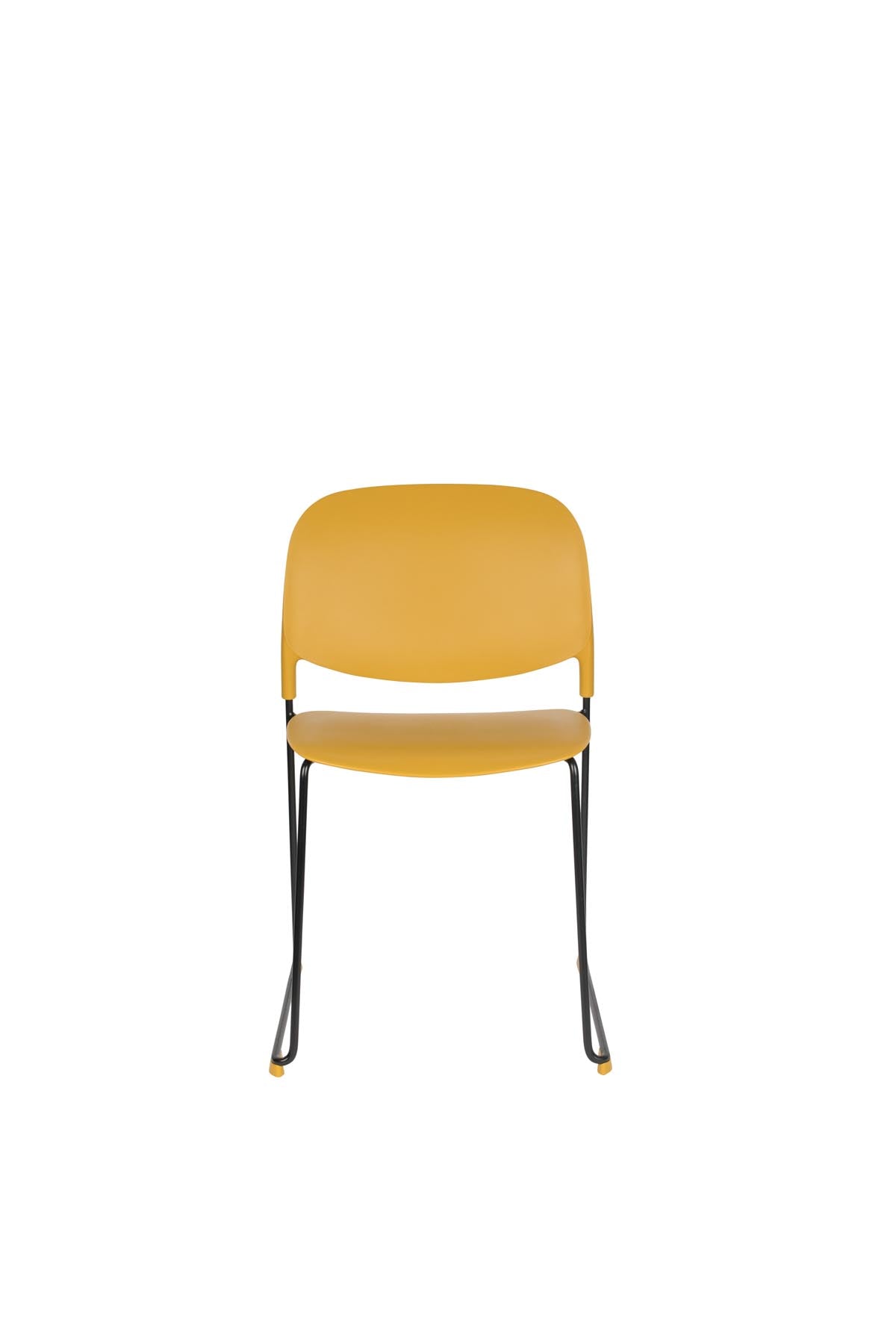 Stuhl STACKS in Ocker präsentiert im Onlineshop von KAQTU Design AG. Stuhl ist von White Label Living