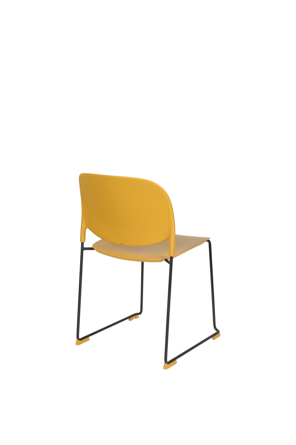Stuhl STACKS in Ocker präsentiert im Onlineshop von KAQTU Design AG. Stuhl ist von White Label Living