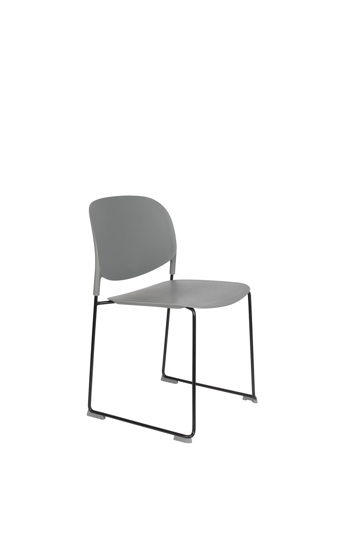 Stuhl STACKS in Grau präsentiert im Onlineshop von KAQTU Design AG. Stuhl ist von White Label Living