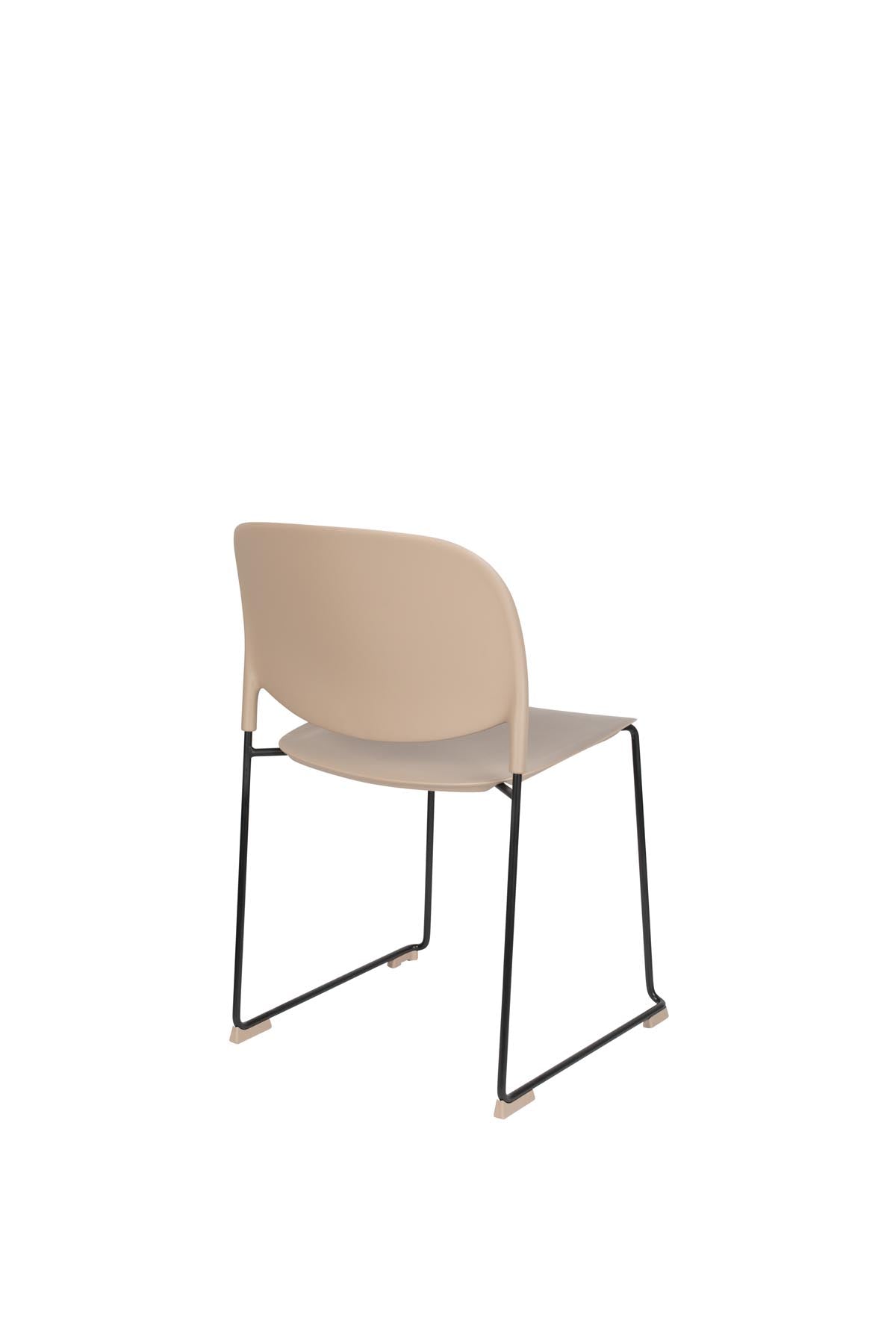 Stuhl STACKS in Leber präsentiert im Onlineshop von KAQTU Design AG. Stuhl ist von White Label Living