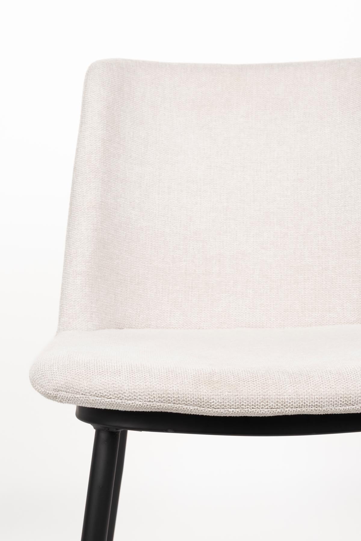 Stuhl LIONEL in Beige präsentiert im Onlineshop von KAQTU Design AG. Stuhl ist von White Label Living