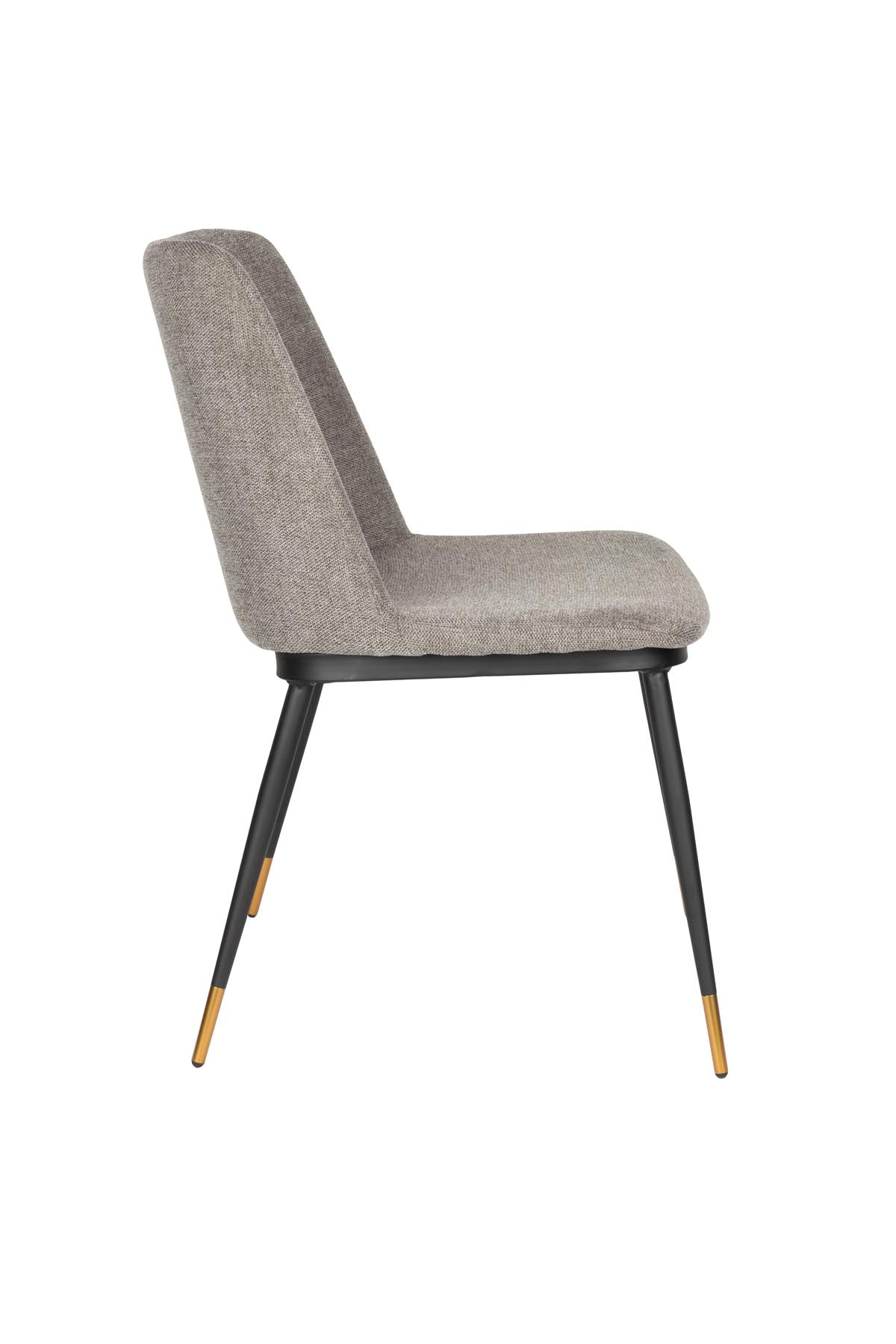 Stuhl LIONEL in Hellgrau präsentiert im Onlineshop von KAQTU Design AG. Stuhl ist von White Label Living