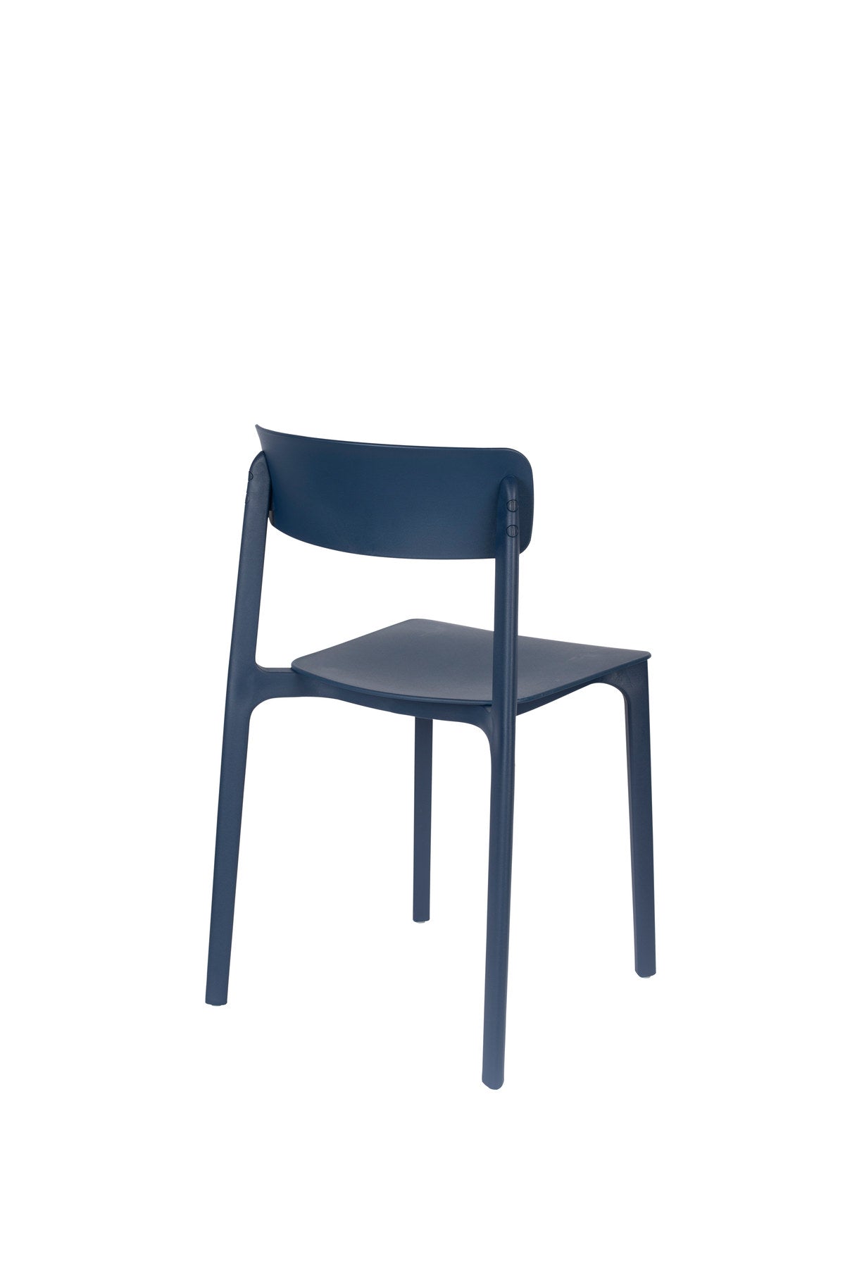 Stuhl Clive in Blau präsentiert im Onlineshop von KAQTU Design AG. Stuhl ist von White Label Living