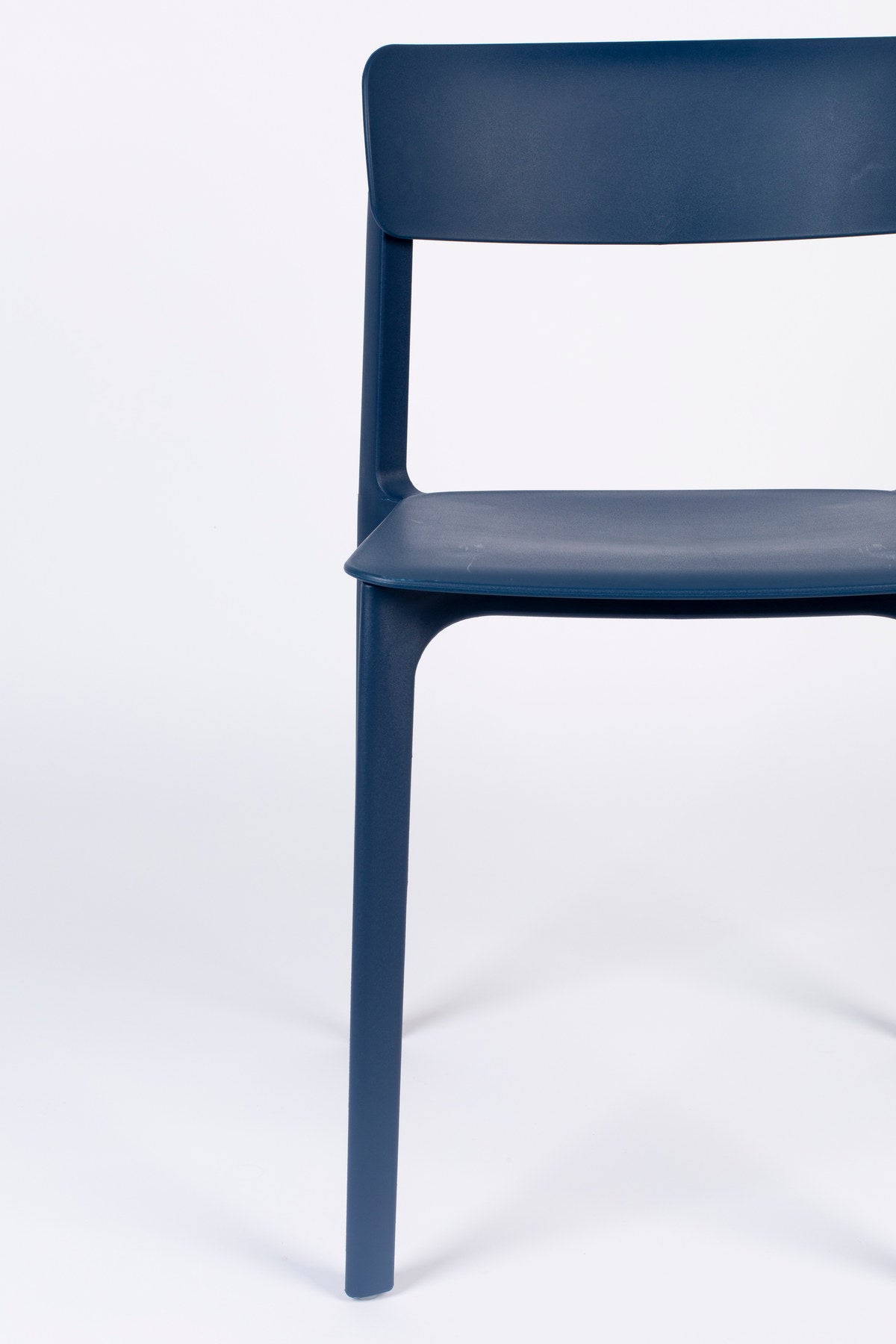 Stuhl Clive in Blau präsentiert im Onlineshop von KAQTU Design AG. Stuhl ist von White Label Living