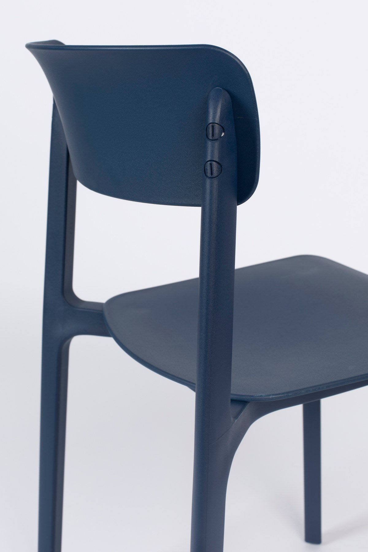 Stuhl Clive in Blau präsentiert im Onlineshop von KAQTU Design AG. Stuhl ist von White Label Living