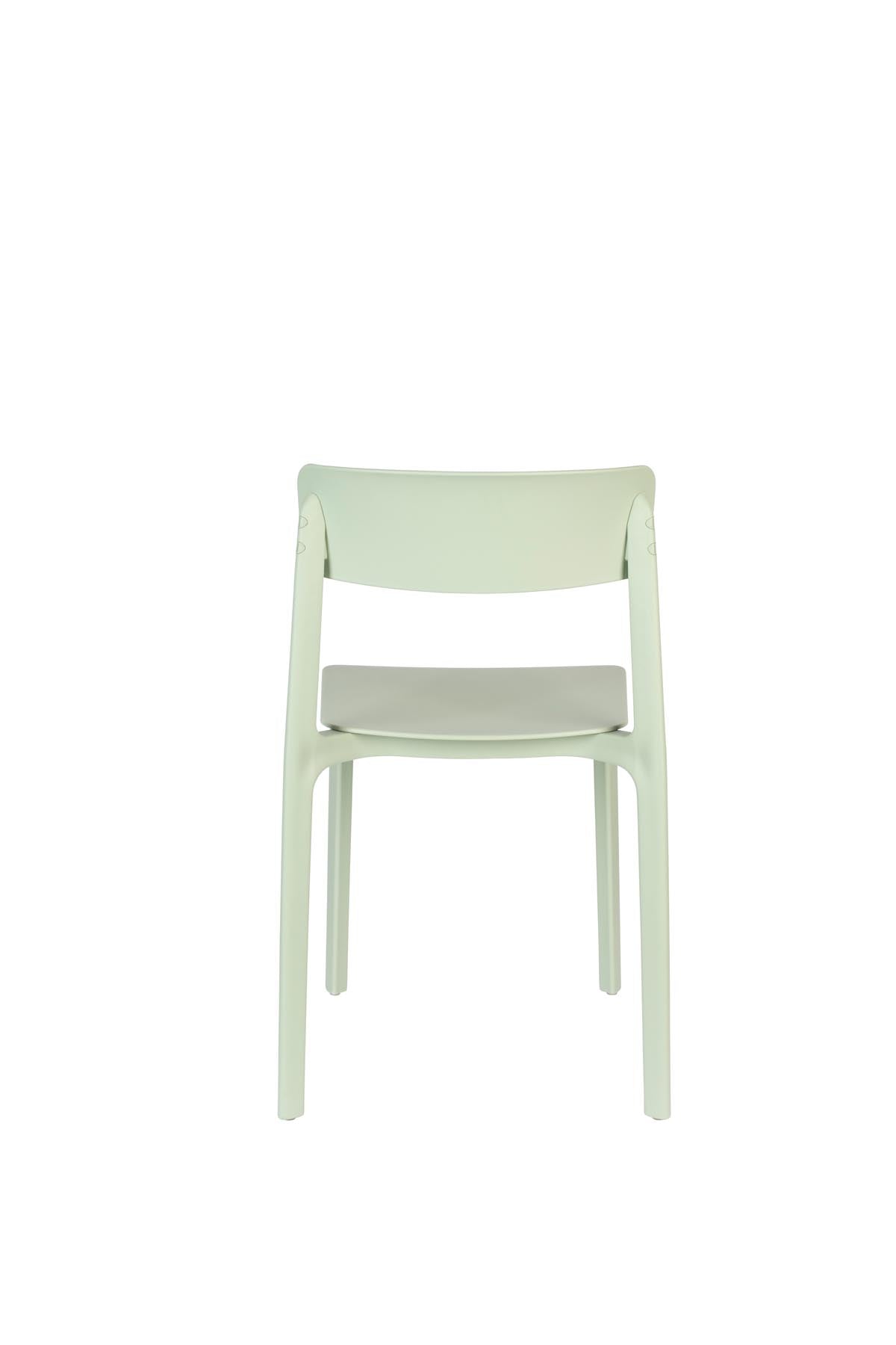 Stuhl Clive in Hellgrün präsentiert im Onlineshop von KAQTU Design AG. Stuhl ist von White Label Living