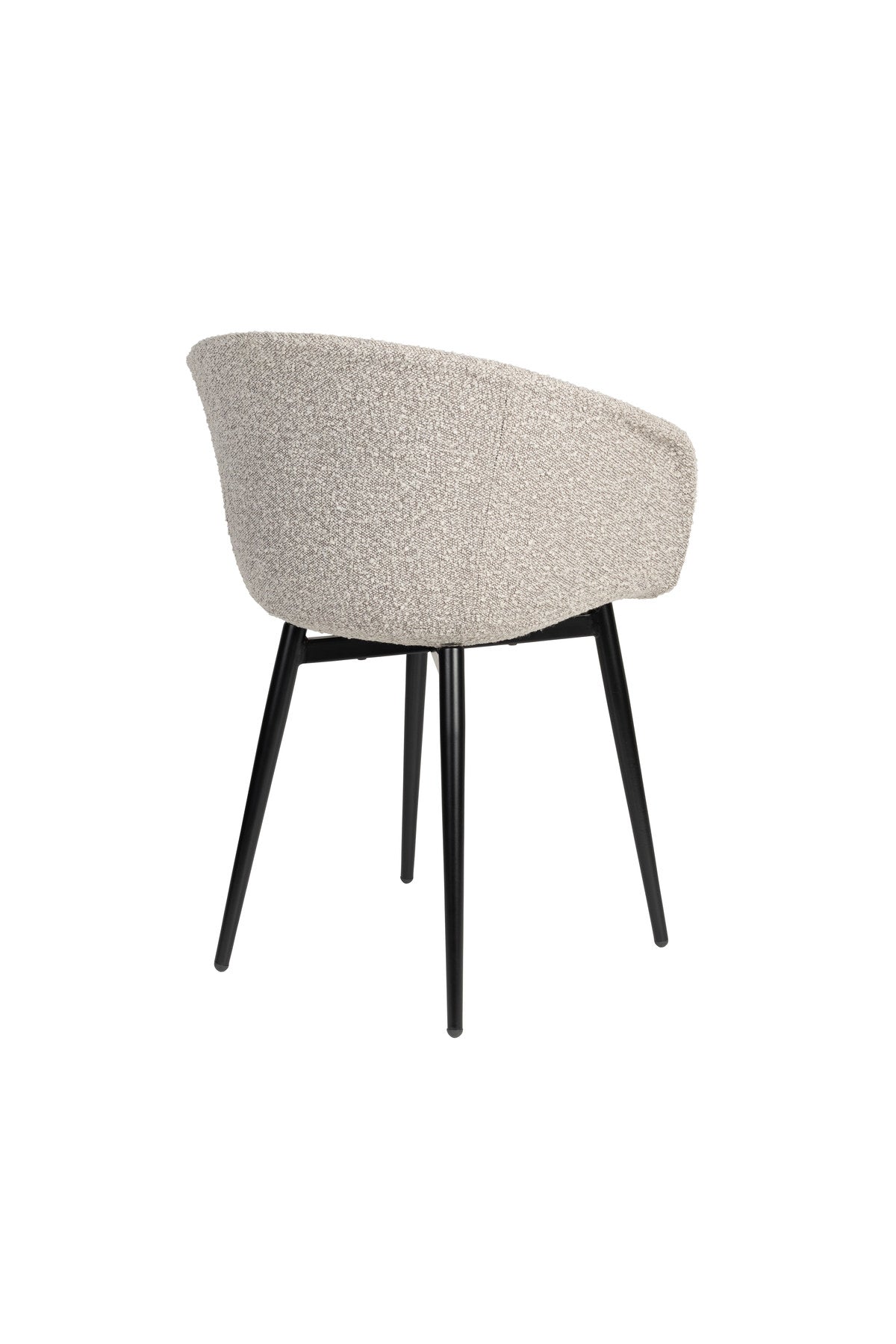 Stuhl Charly in Grau präsentiert im Onlineshop von KAQTU Design AG. Stuhl ist von White Label Living