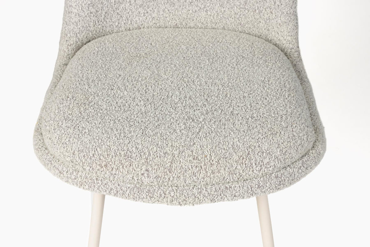 Fijs Stuhl Taupe in Grau präsentiert im Onlineshop von KAQTU Design AG. Stuhl ist von White Label Living