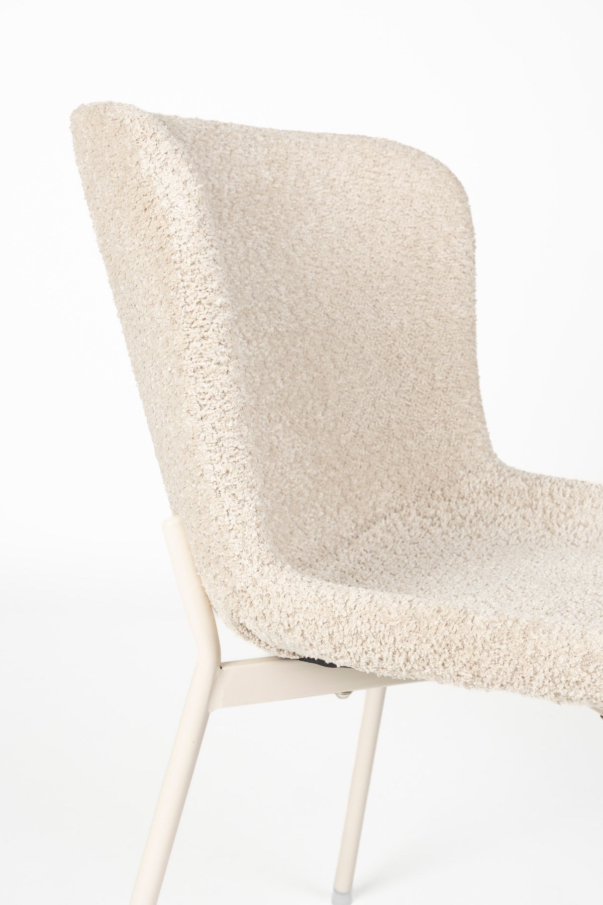 Stuhl Marion Off White in Weiss präsentiert im Onlineshop von KAQTU Design AG. Stuhl ist von White Label Living