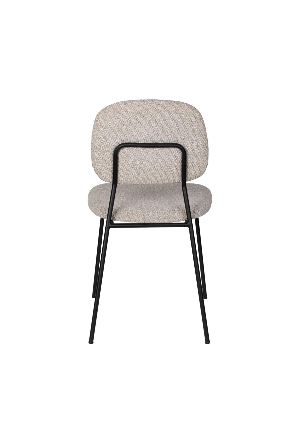 Roos Stuhl Hellbeige in beige präsentiert im Onlineshop von KAQTU Design AG. Stuhl ist von White Label Living