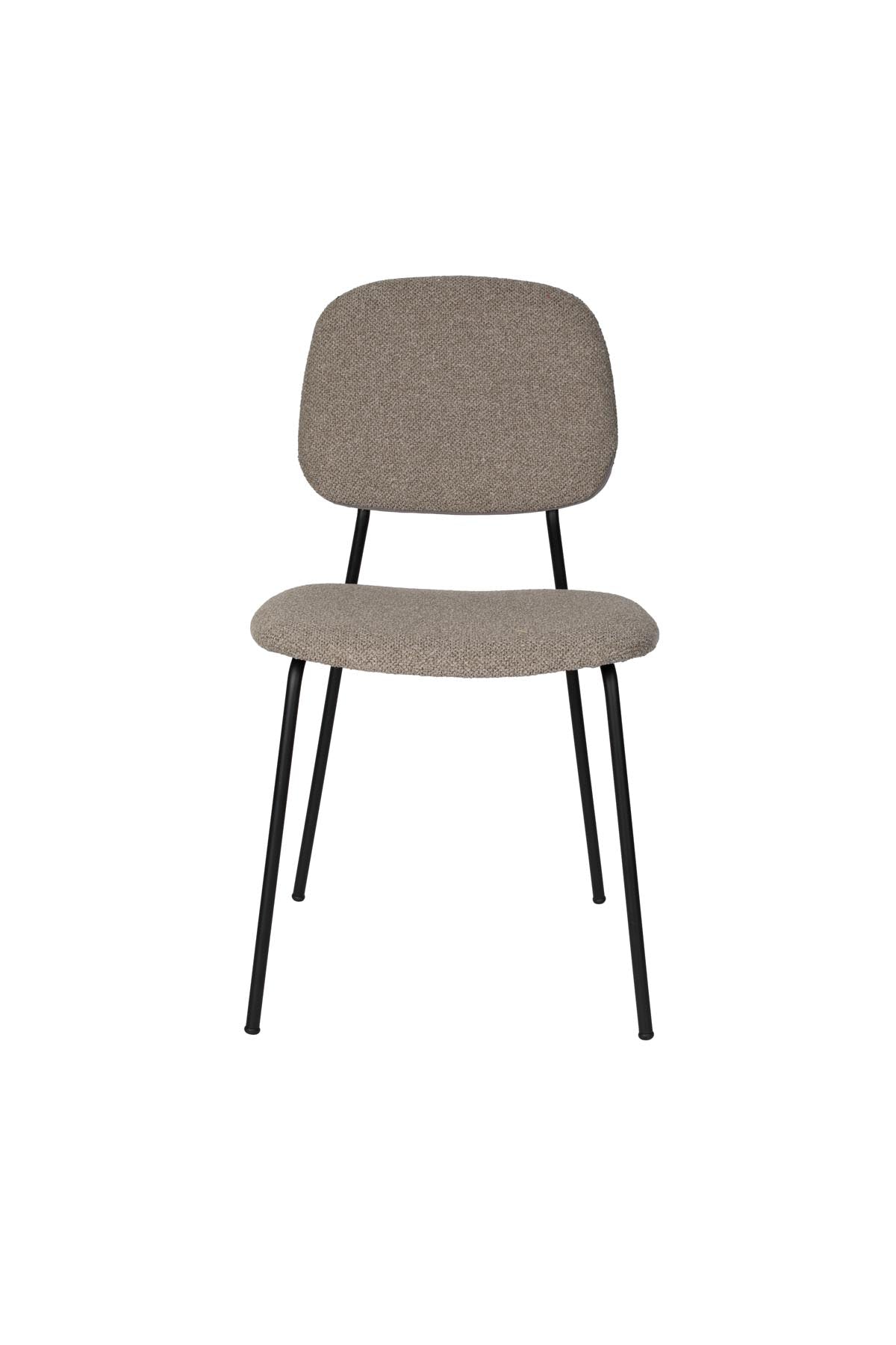 Roos Stuhl Warm Beige in beige präsentiert im Onlineshop von KAQTU Design AG. Stuhl ist von White Label Living
