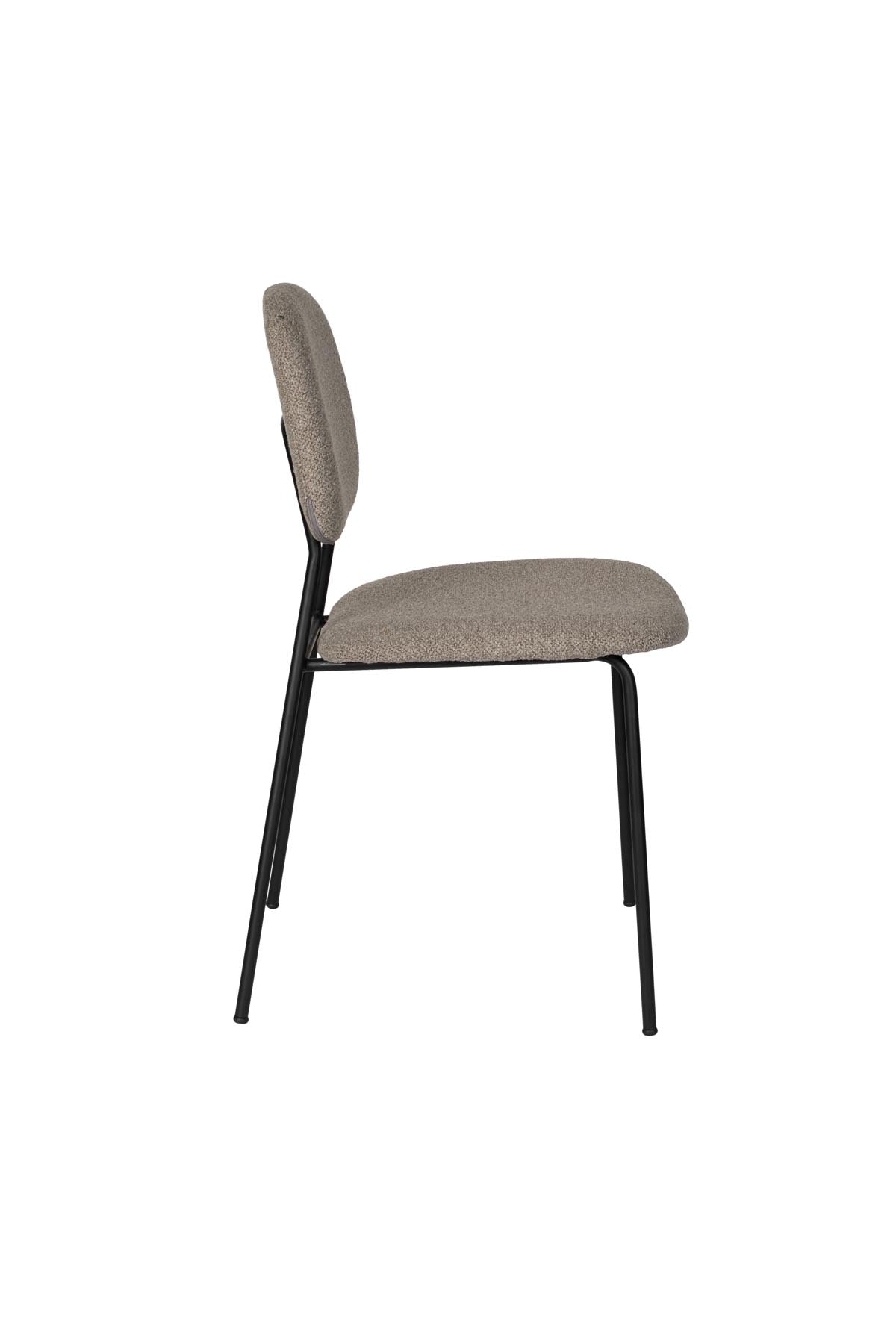 Roos Stuhl Warm Beige in beige präsentiert im Onlineshop von KAQTU Design AG. Stuhl ist von White Label Living