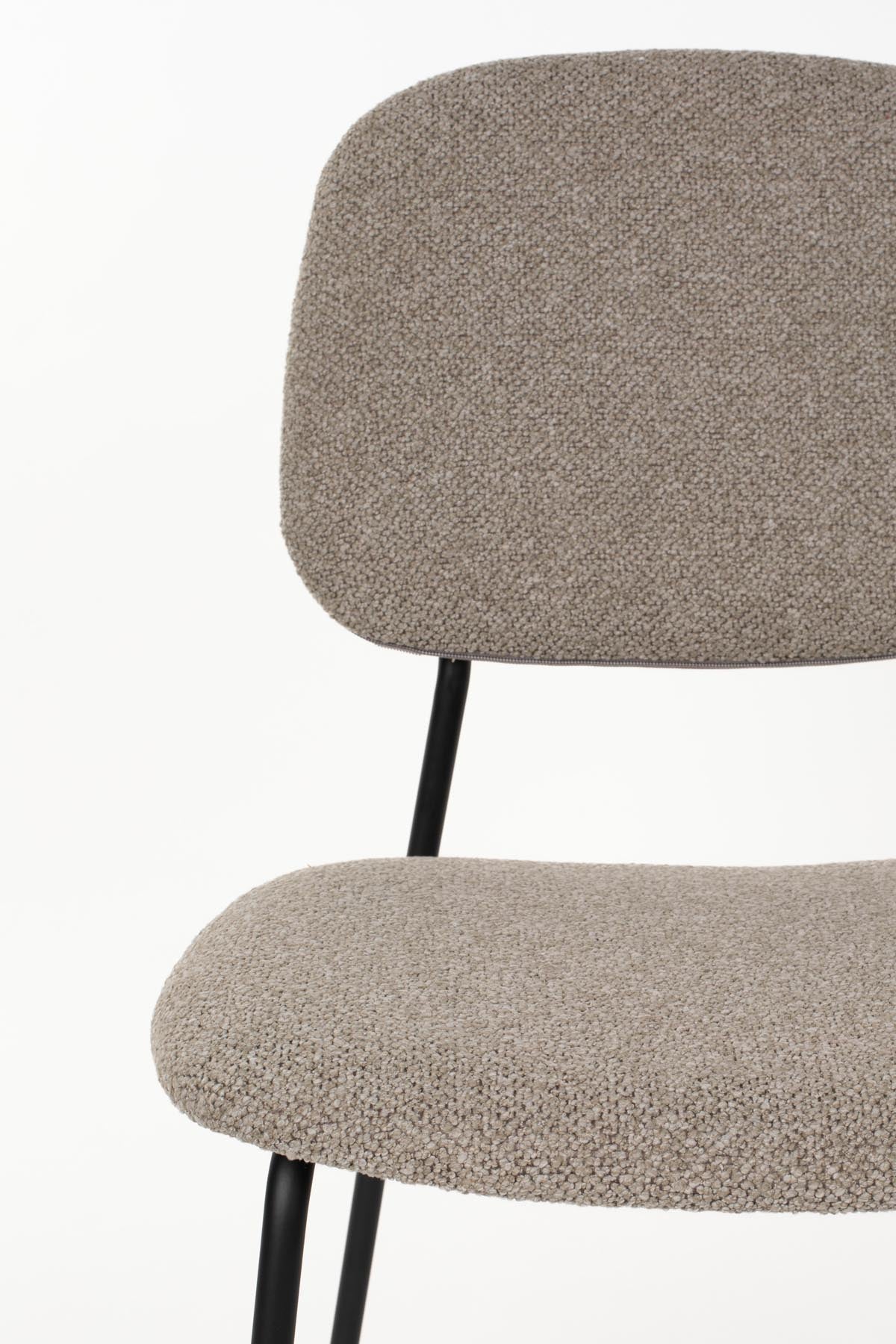 Roos Stuhl Warm Beige in beige präsentiert im Onlineshop von KAQTU Design AG. Stuhl ist von White Label Living