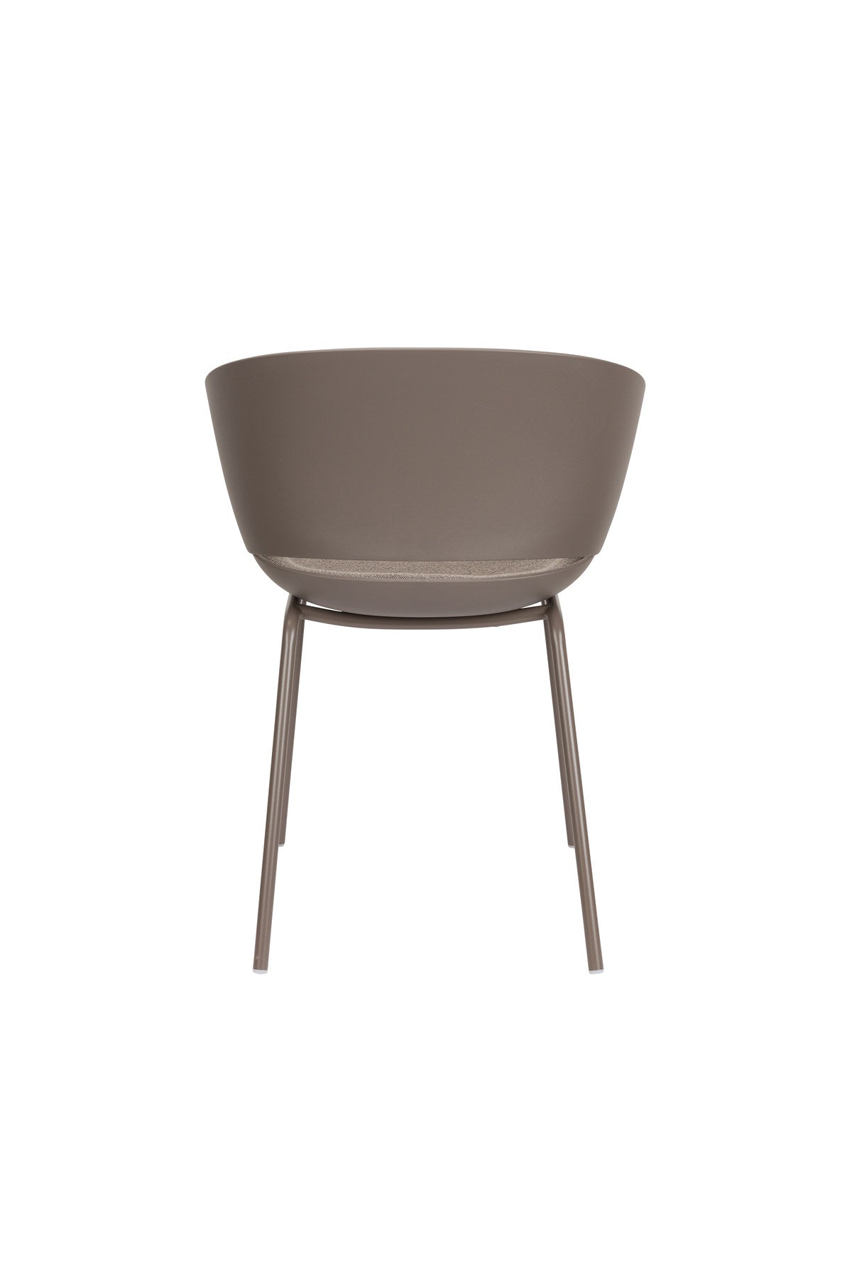 Stuhl Jessica Grey in Grau präsentiert im Onlineshop von KAQTU Design AG. Stuhl mit Armlehne ist von White Label Living