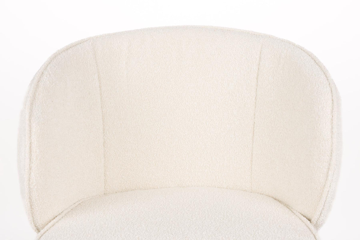 Stuhl Joa Weiss in Weiss präsentiert im Onlineshop von KAQTU Design AG. Schalenstuhl ist von White Label Living
