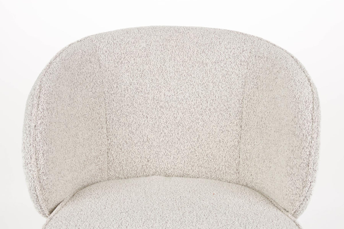 Stuhl Joa Beige in beige präsentiert im Onlineshop von KAQTU Design AG. Schalenstuhl ist von White Label Living