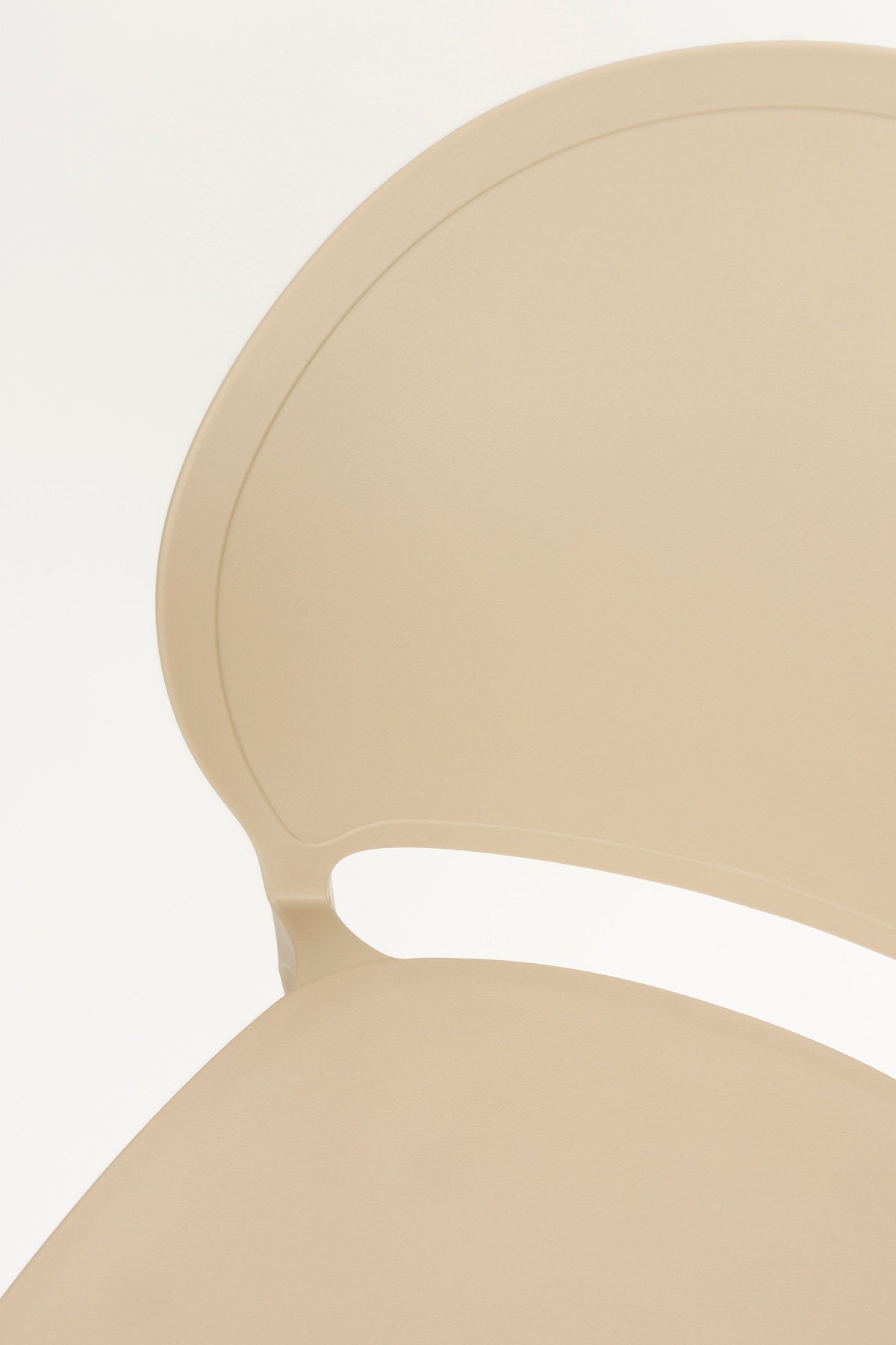 Outdoor-Stuhl Sjoerd Beige in beige präsentiert im Onlineshop von KAQTU Design AG. Stuhl ist von White Label Living