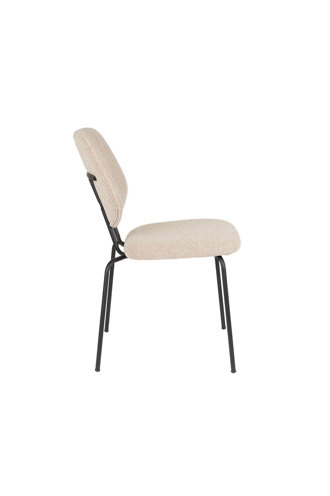 Stuhl Zelo in Beige präsentiert im Onlineshop von KAQTU Design AG. Stuhl ist von White Label Living