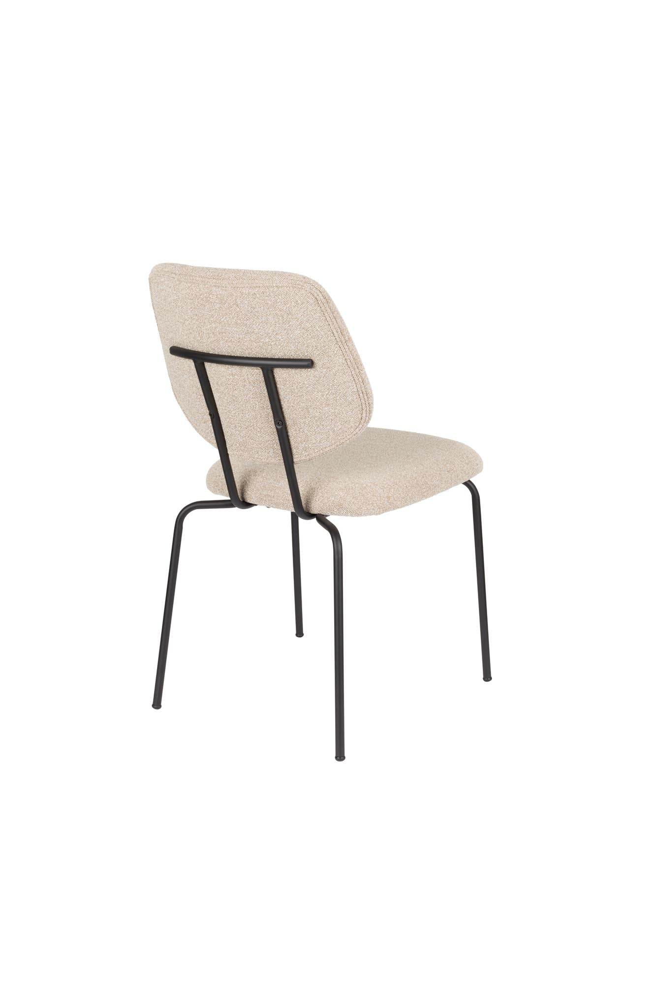 Stuhl Zelo in Beige präsentiert im Onlineshop von KAQTU Design AG. Stuhl ist von White Label Living