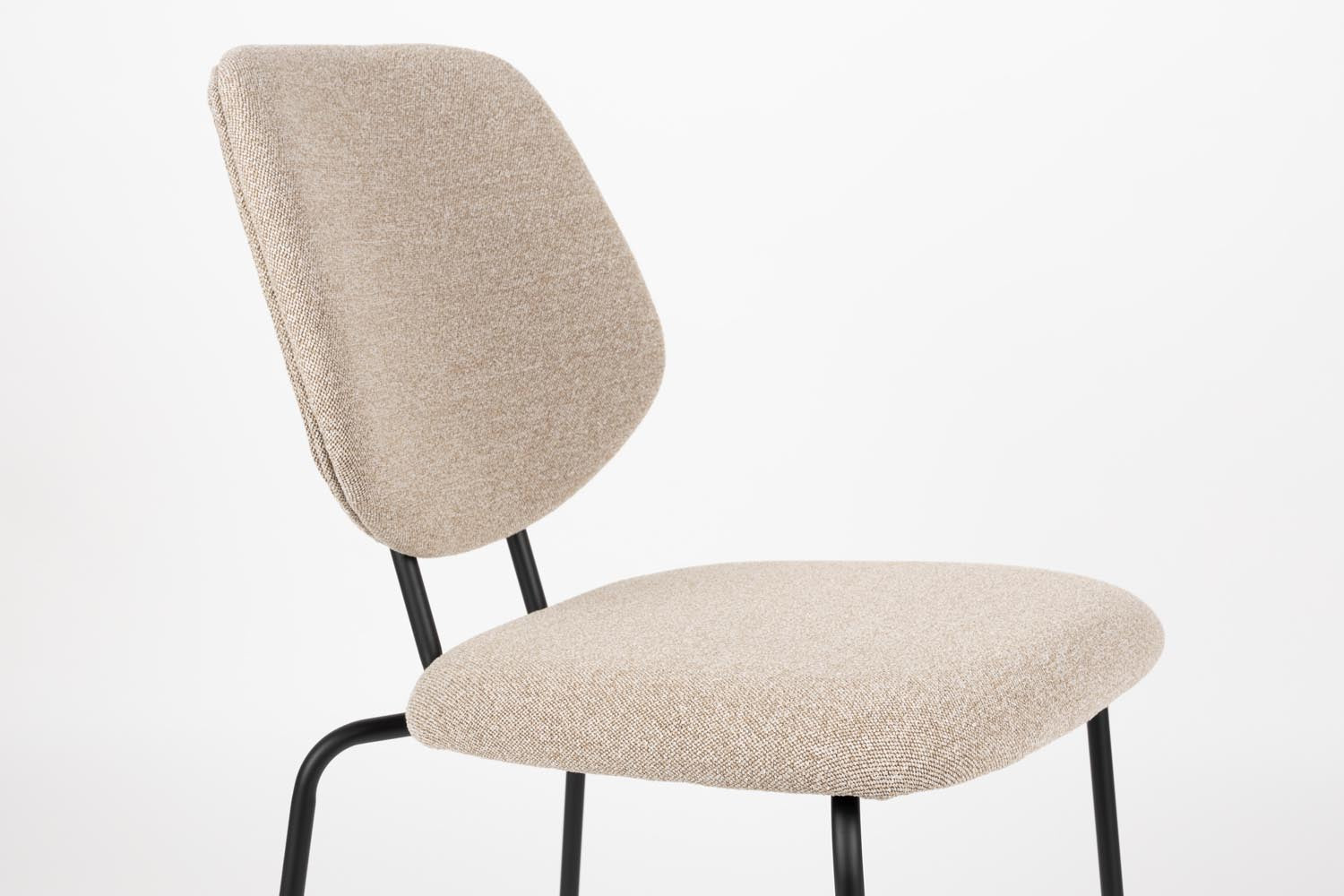 Stuhl Zelo in Beige präsentiert im Onlineshop von KAQTU Design AG. Stuhl ist von White Label Living
