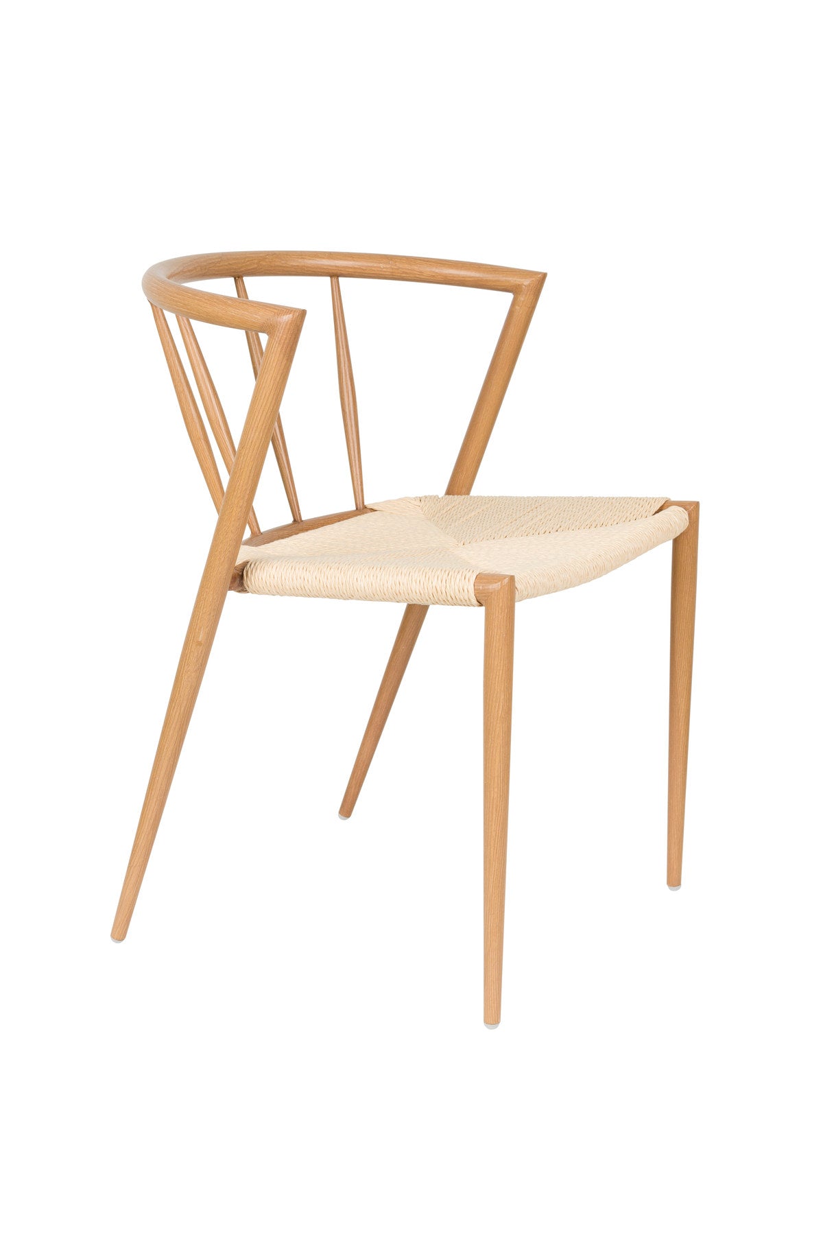 Stuhl Che in Braun präsentiert im Onlineshop von KAQTU Design AG. Schalenstuhl ist von White Label Living
