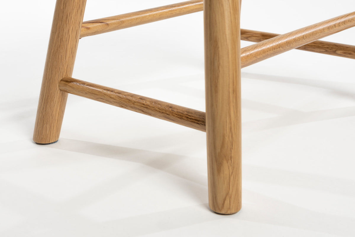 Hocker VANDER in Natur präsentiert im Onlineshop von KAQTU Design AG. Hocker ist von White Label Living