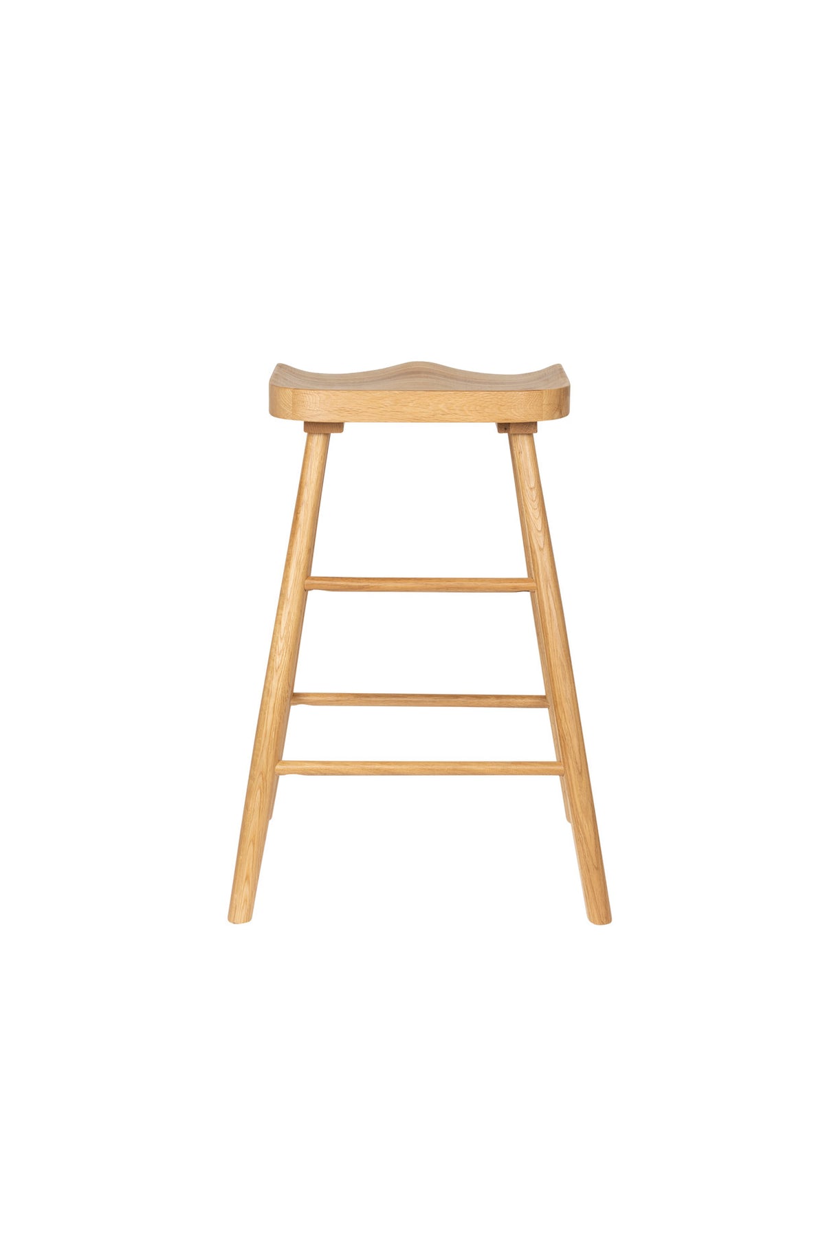 Barstuhl VANDER in Natur präsentiert im Onlineshop von KAQTU Design AG. Barhocker ist von White Label Living