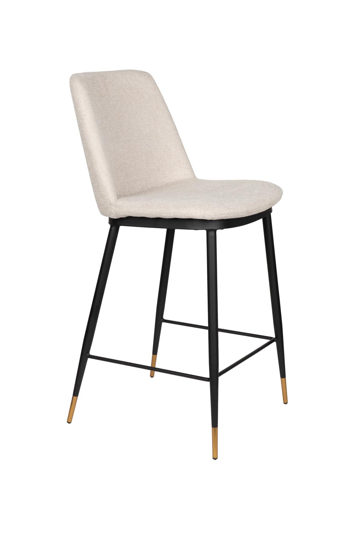 Barstuhl LIONEL in Beige präsentiert im Onlineshop von KAQTU Design AG. Barstuhl ist von White Label Living