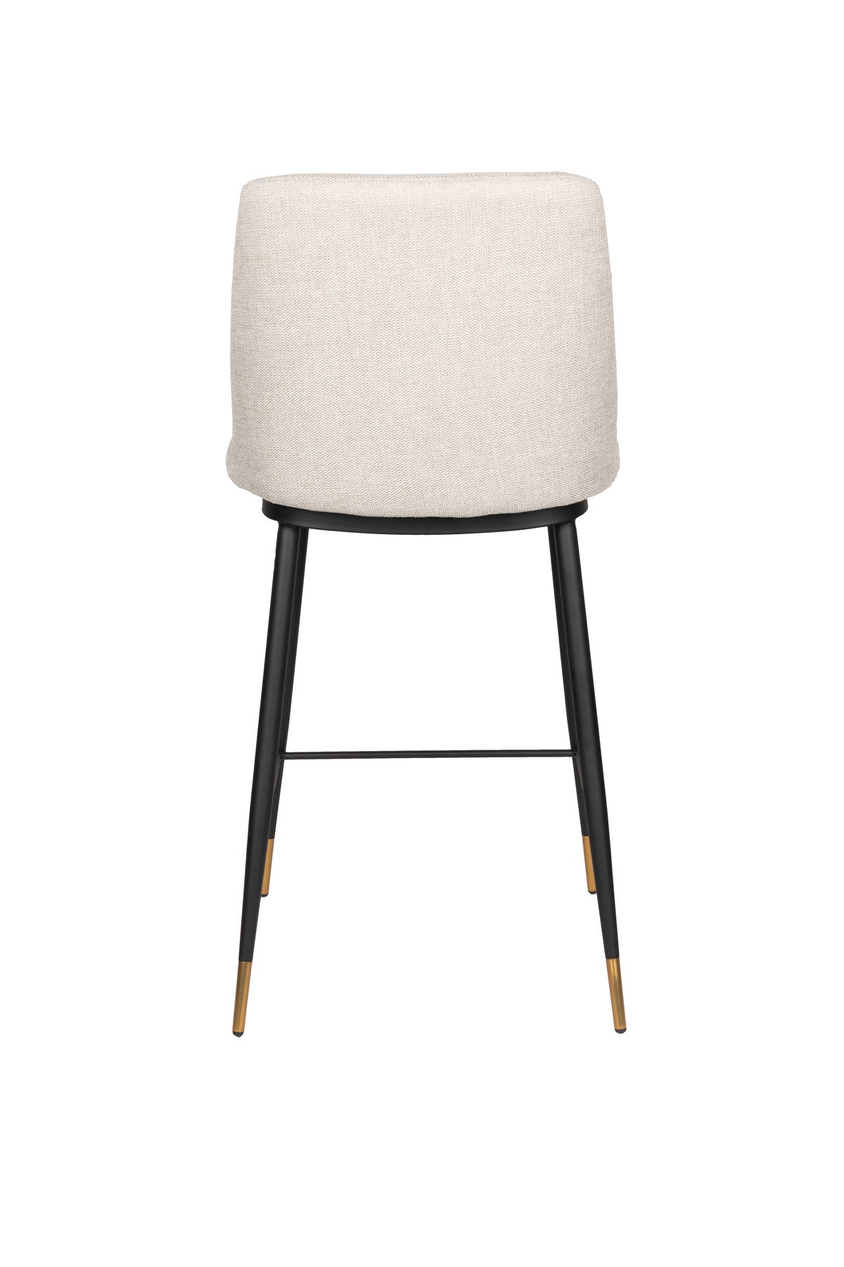 Barstuhl LIONEL in beige präsentiert im Onlineshop von KAQTU Design AG. Barstuhl ist von White Label Living