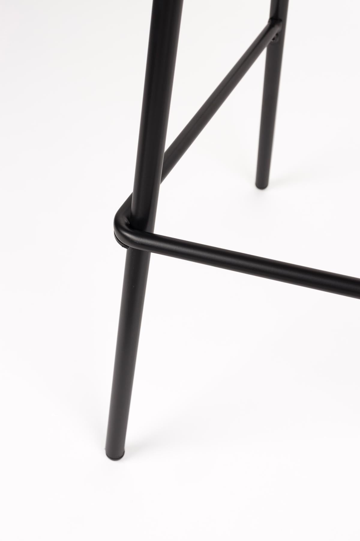 Barhocker Joa Beige in beige präsentiert im Onlineshop von KAQTU Design AG. Barstuhl ist von White Label Living