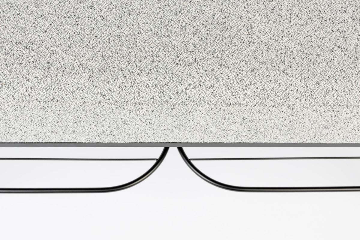 Bank MILOU in Grau präsentiert im Onlineshop von KAQTU Design AG. Sitzbank ist von White Label Living