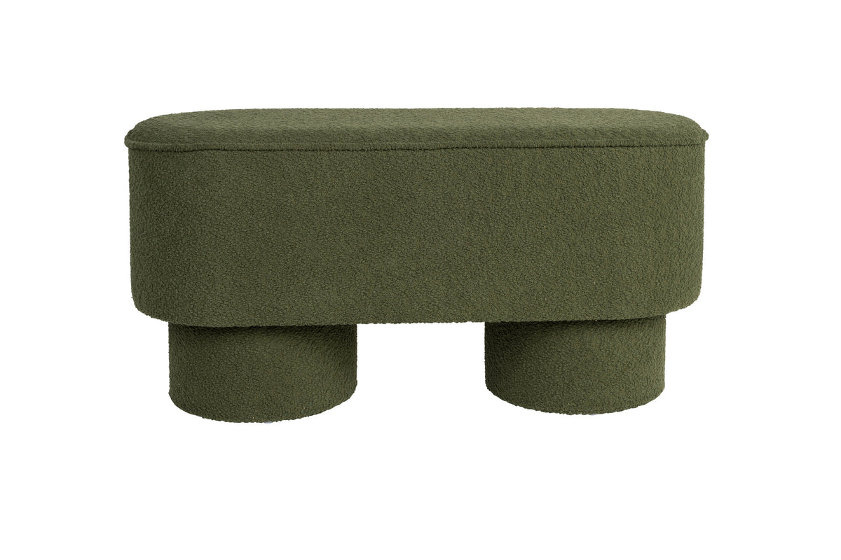 Bank Marcos in Grün präsentiert im Onlineshop von KAQTU Design AG. Sitzbank ist von White Label Living