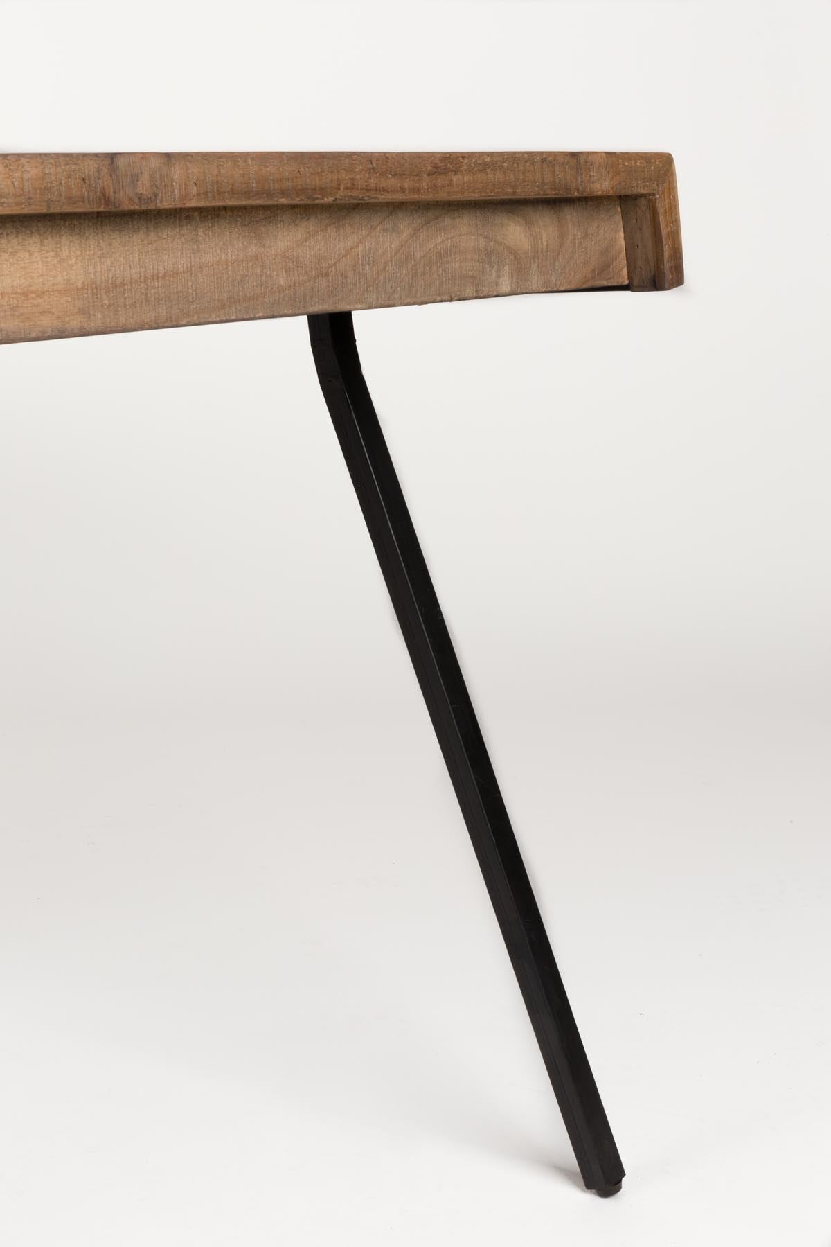 Tisch Suri in Natur präsentiert im Onlineshop von KAQTU Design AG. Esstisch ist von White Label Living