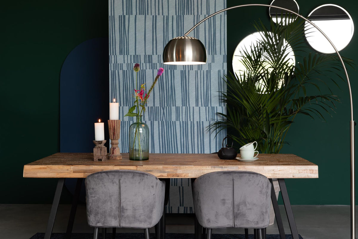 Tisch Suri in Braun präsentiert im Onlineshop von KAQTU Design AG. Esstisch ist von White Label Living