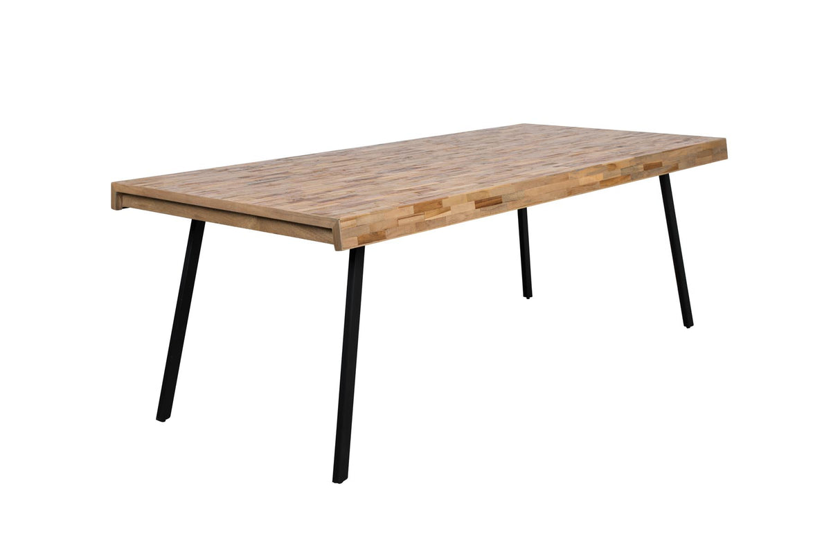 Tisch Suri in Braun präsentiert im Onlineshop von KAQTU Design AG. Esstisch ist von White Label Living