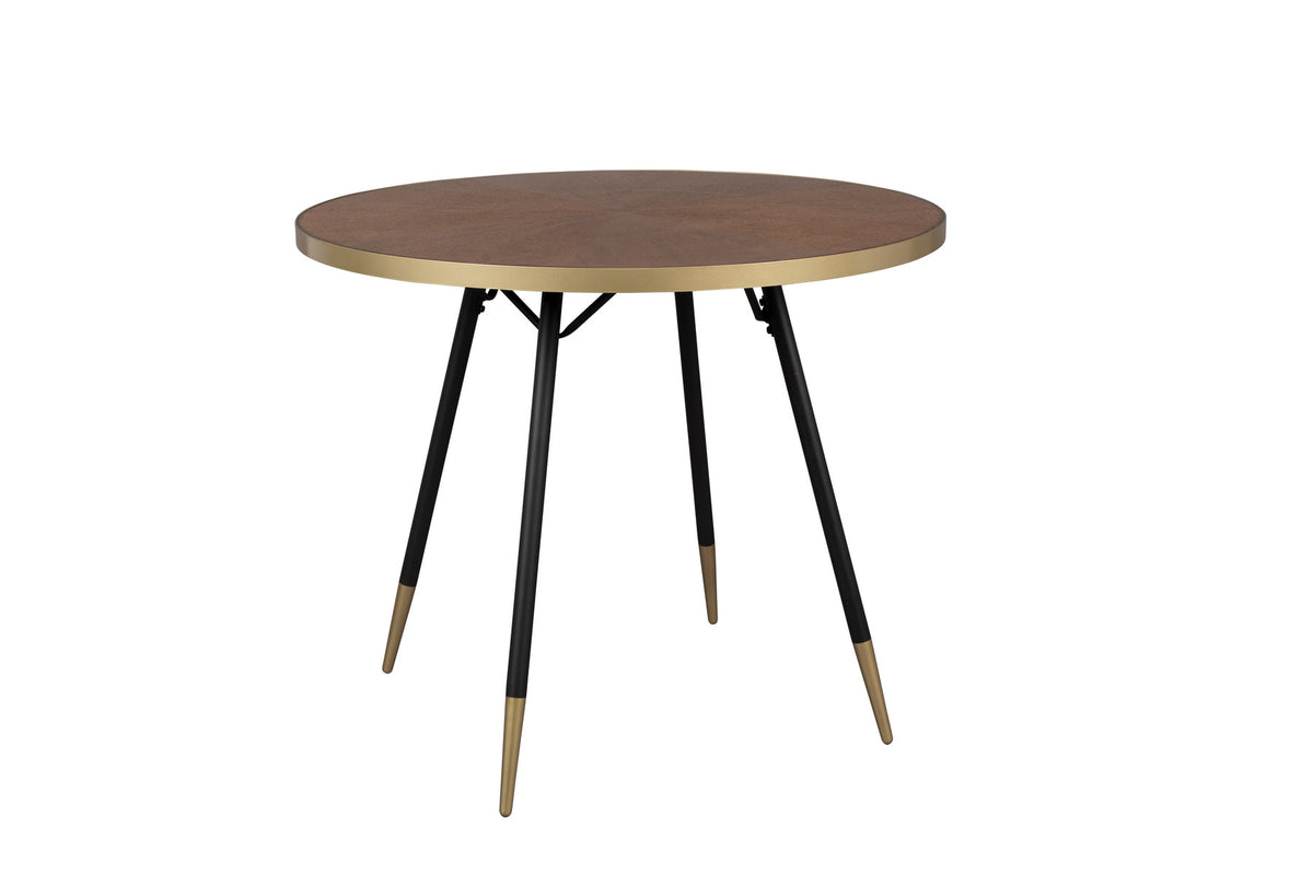 Tisch DENISE rund in Mehrfarbig präsentiert im Onlineshop von KAQTU Design AG. Esstisch ist von White Label Living