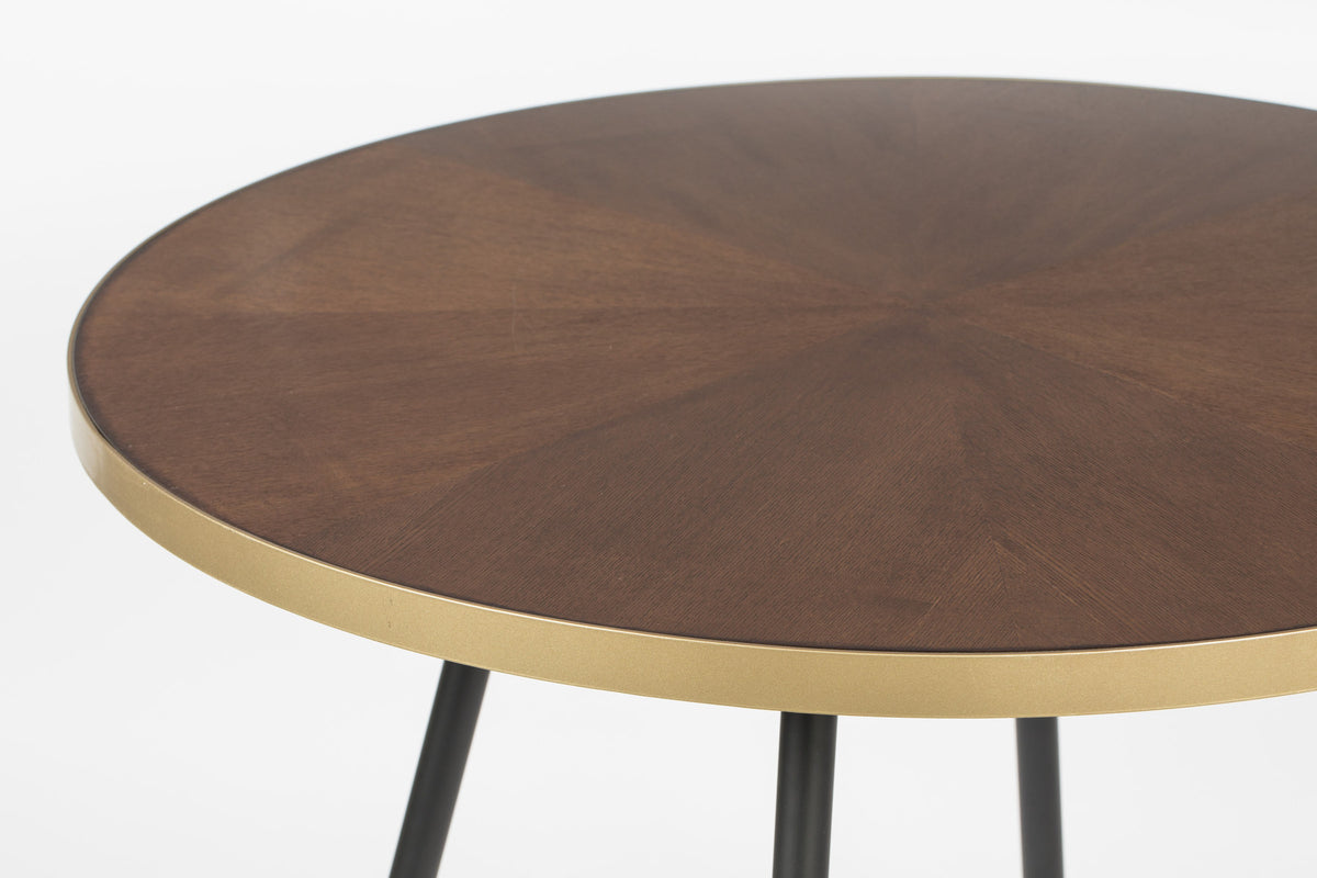 Tisch DENISE rund in Mehrfarbig präsentiert im Onlineshop von KAQTU Design AG. Esstisch ist von White Label Living