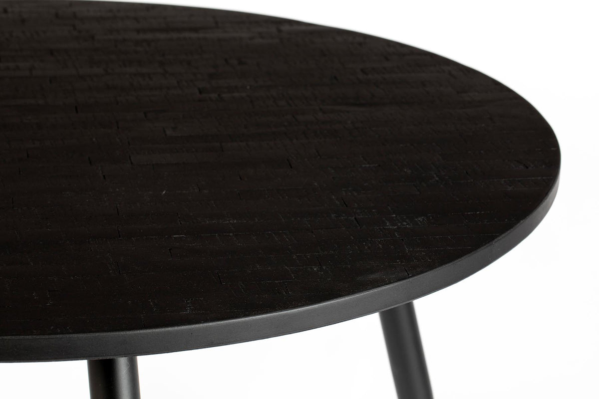 Tisch MO in Schwarz präsentiert im Onlineshop von KAQTU Design AG. Esstisch ist von White Label Living