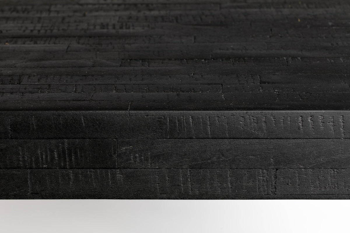 Tisch Suri in Schwarz präsentiert im Onlineshop von KAQTU Design AG. Esstisch ist von White Label Living