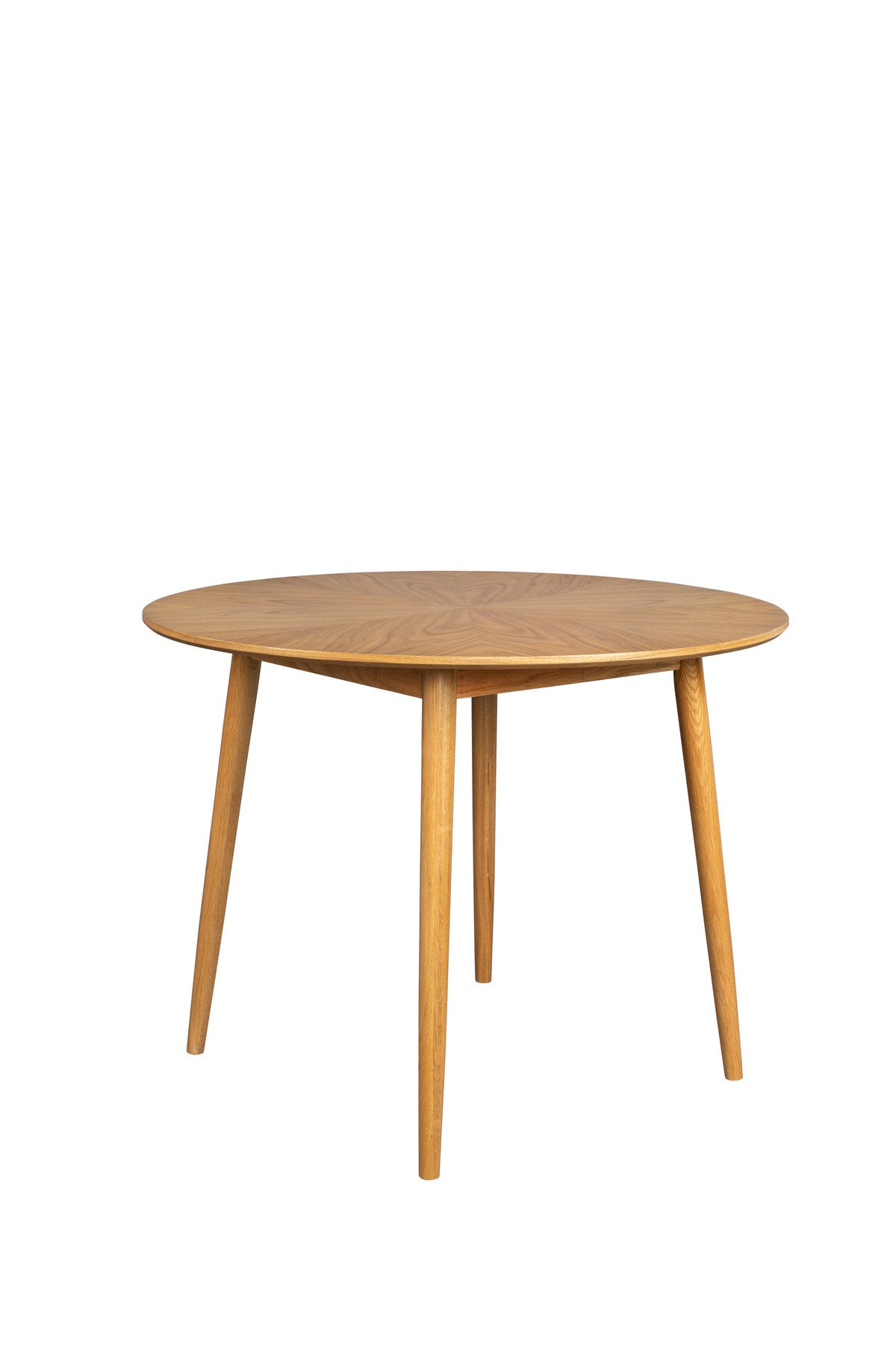 Tisch Fabio rund in Natur präsentiert im Onlineshop von KAQTU Design AG. Esstisch ist von White Label Living