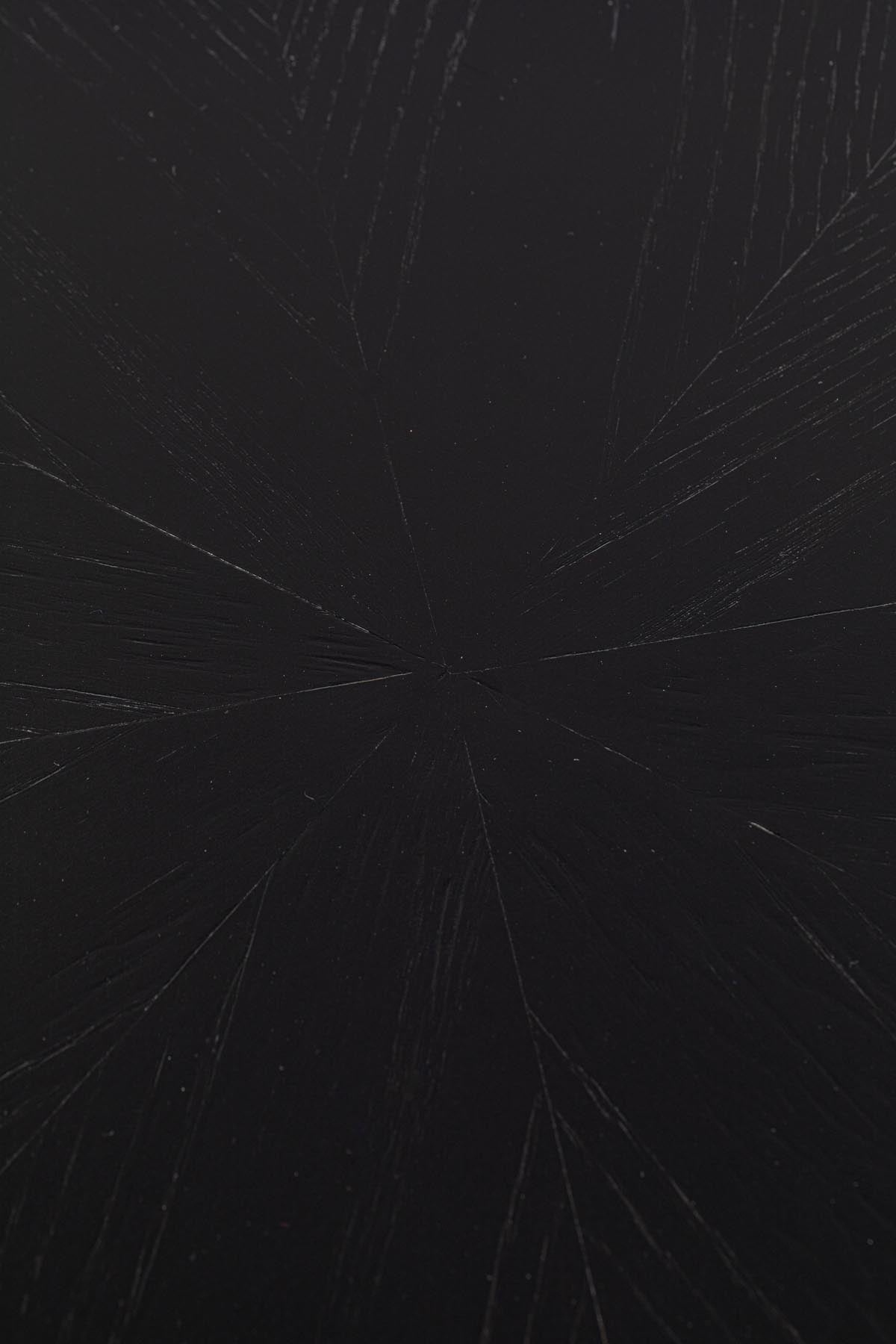 Tisch Fabio rund in Schwarz präsentiert im Onlineshop von KAQTU Design AG. Esstisch ist von White Label Living