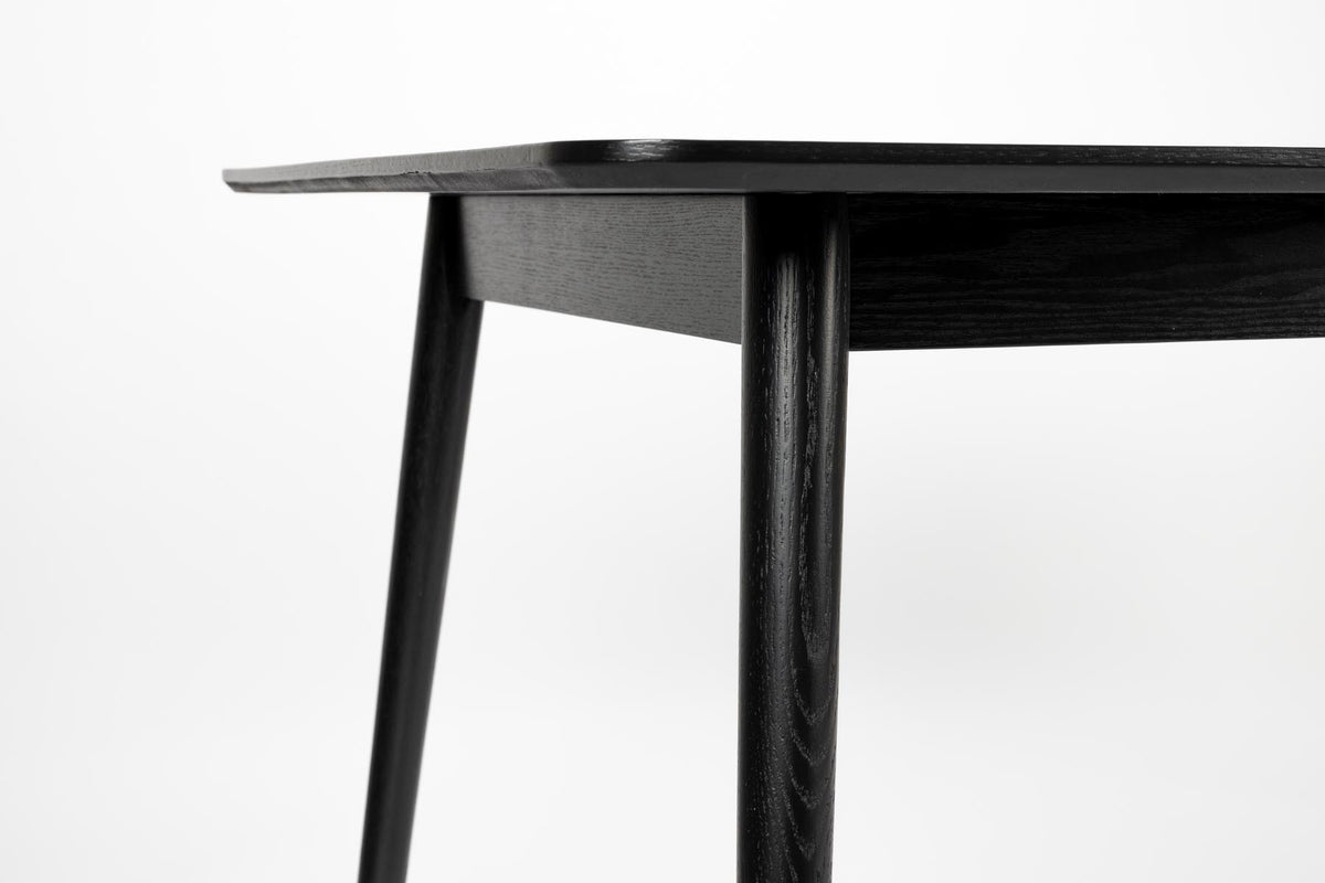 Tisch Fabio in Schwarz präsentiert im Onlineshop von KAQTU Design AG. Esstisch ist von White Label Living