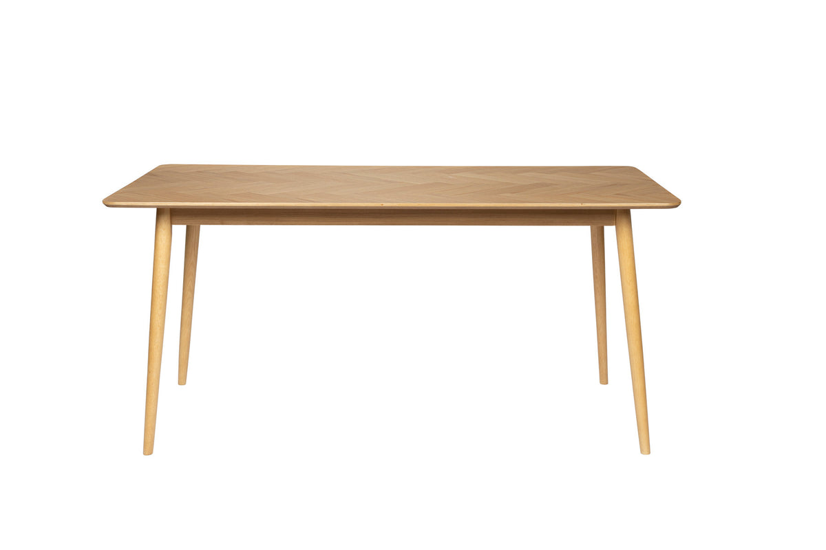 Tisch Fabio in Braun präsentiert im Onlineshop von KAQTU Design AG. Esstisch ist von White Label Living