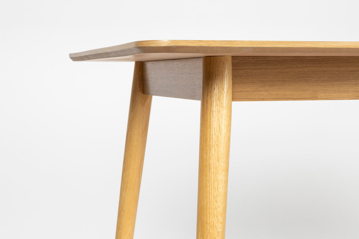Tisch Fabio in Braun präsentiert im Onlineshop von KAQTU Design AG. Esstisch ist von White Label Living