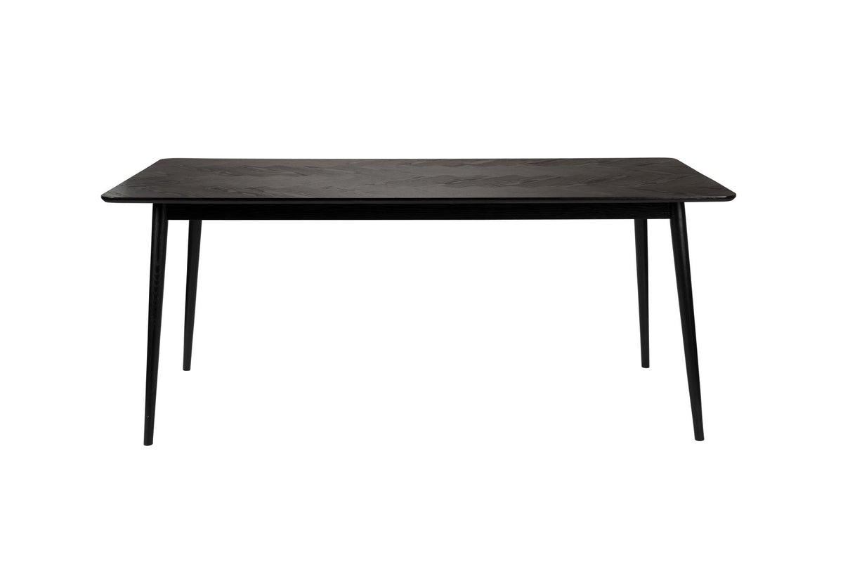 Tisch Fabio in Schwarz präsentiert im Onlineshop von KAQTU Design AG. Esstisch ist von White Label Living