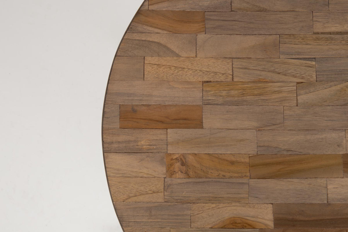 Beistelltisch SURI in Braun präsentiert im Onlineshop von KAQTU Design AG. Couchtisch ist von White Label Living