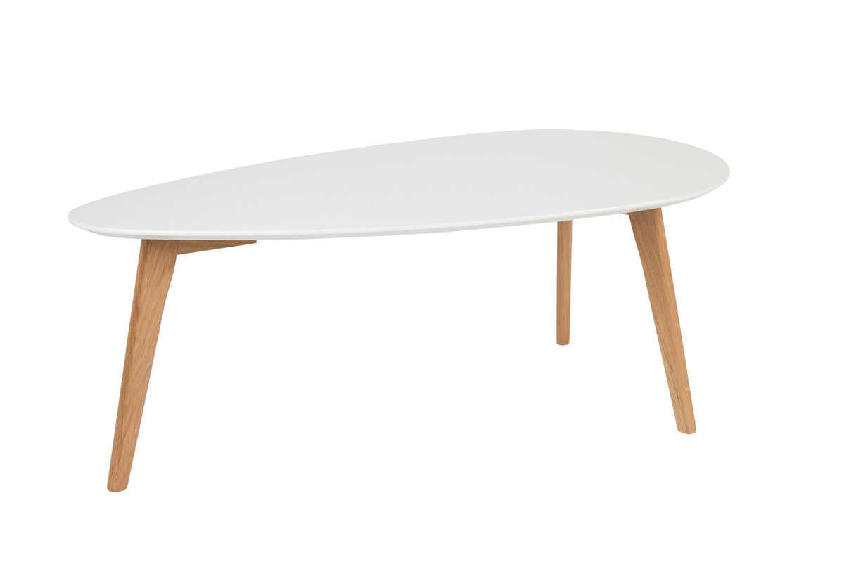 Beistelltisch Drop 2er Set in Weiss präsentiert im Onlineshop von KAQTU Design AG. Couchtisch ist von White Label Living