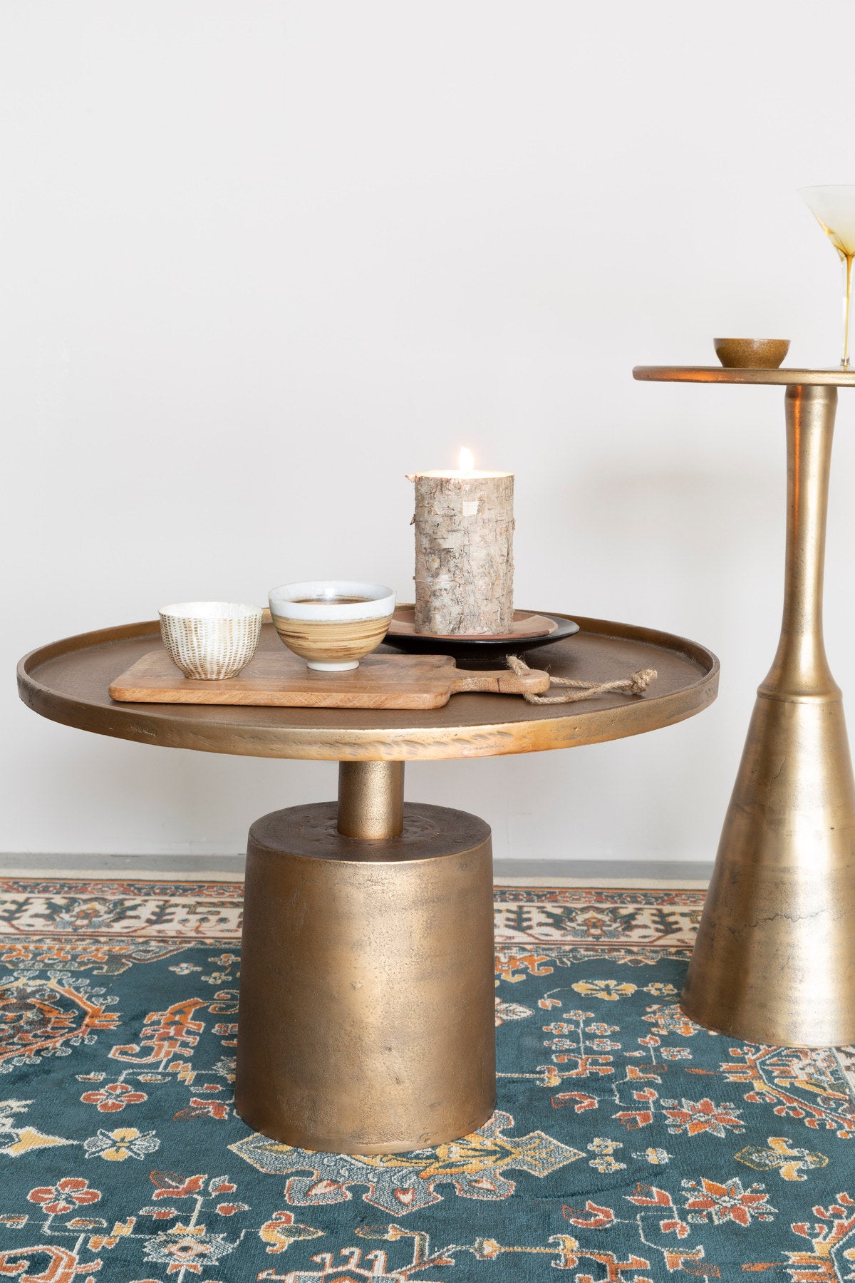 Beistelltisch MASON in Kupfer präsentiert im Onlineshop von KAQTU Design AG. Couchtisch ist von White Label Living